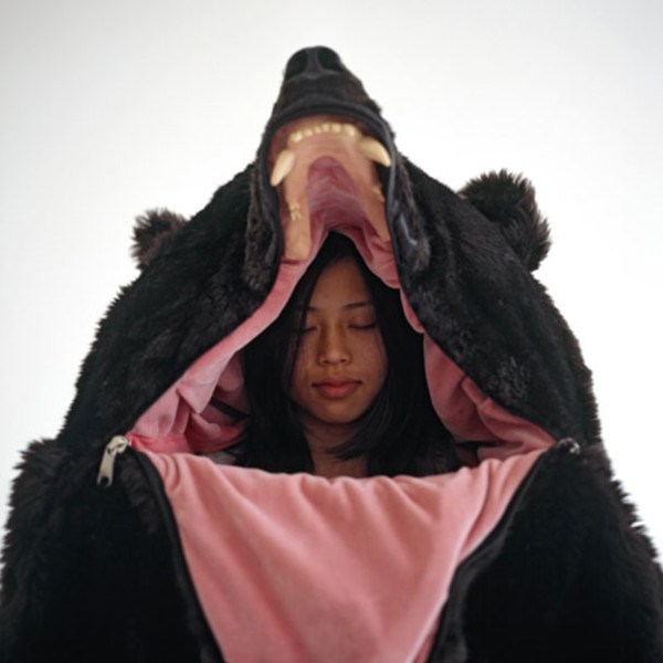 sac de couchage en forme d'ours