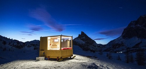 Starling Room : une cabane de rêve à la montagne qui est mobile