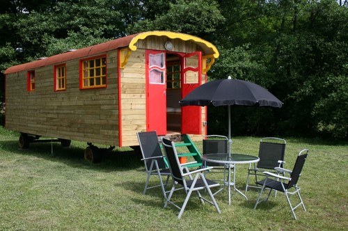 glamping en roulotte