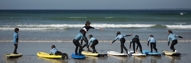 Surfer en Bretagne
