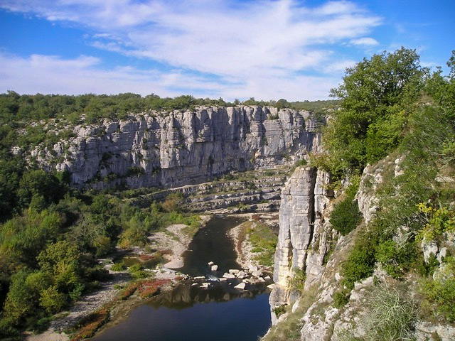 Les gorges de l'Ardèche, symbole de ce département